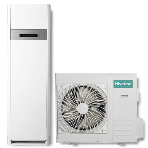 کولر گازی ایستاده 36000 هایسنس مدل AUF-36HR4SCPA / AUW-36HT4SD