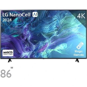 تلویزیون ال جی NANO81 سایز ۸۶ اینچ کیفیت Ultra HD 4K نوع LED