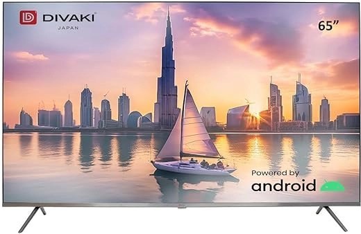 تلویزیون دیواکی مدل CU7601V سایز ۶۵ اینچ LED Ultra HD 4K